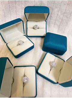 SYNSYB Adjustable Collection Zirconia Ring for Women - Royal Designer Look WITH Luxury Gift Box  - Image 5