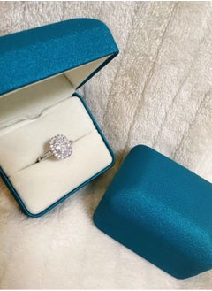 SYNSYB Adjustable Collection Zirconia Ring for Women - Royal Designer Look WITH Luxury Gift Box  - Image 2