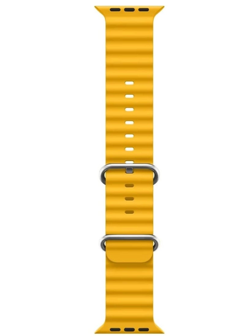 ELTRAZONE - Sport New Silicone Band Compatible with Apple Watch Ultra Ocean 42/44/45/49mm Strap for iWatch Series Ultra 8 7 6 5 SE - Image 1