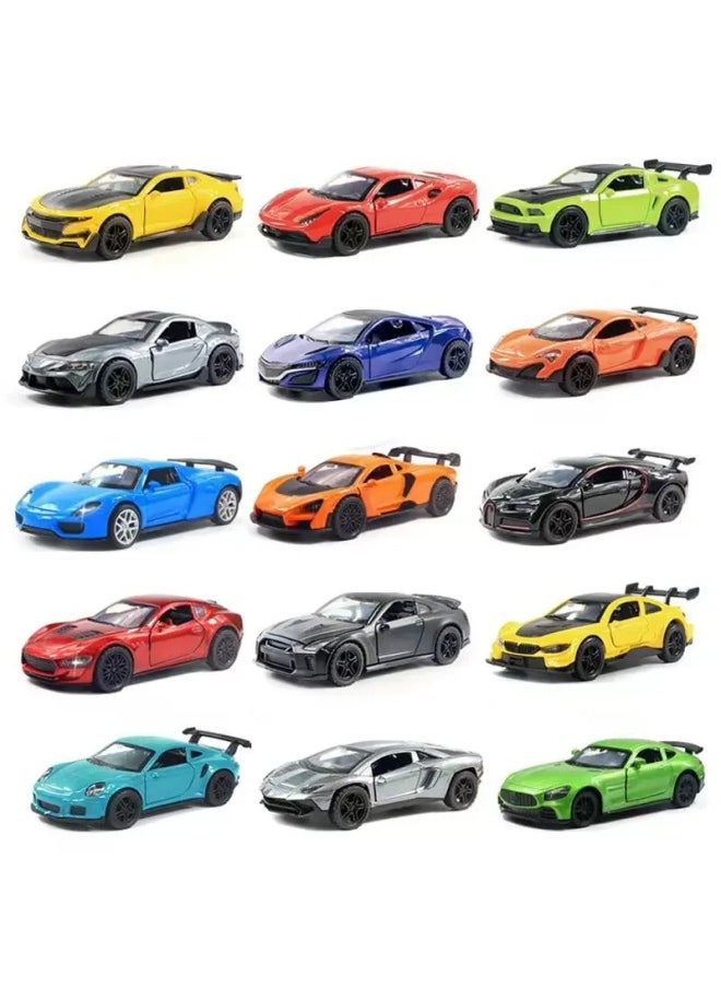 Generic - Off-Road Alloy Car Model Children's Toy Sound And Light Automobile Model Display Car For Boys Non-Radio Controlled Toys-Color:[Sound And Light Version] Ma Red - Image 1