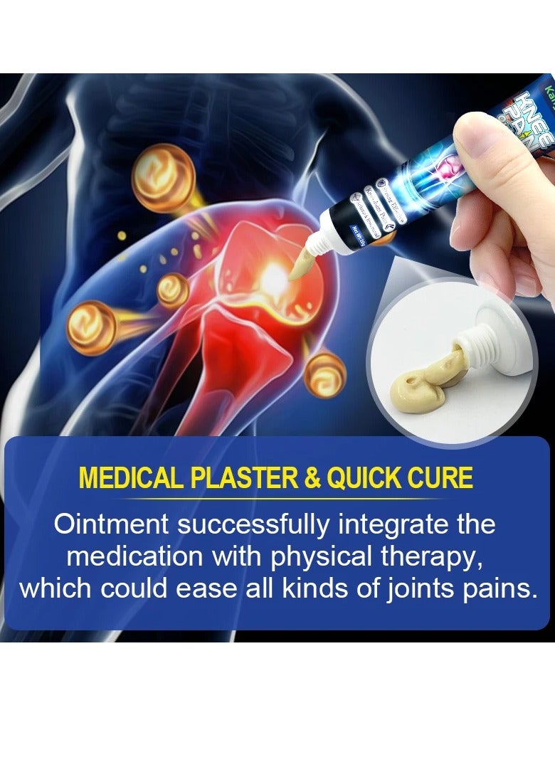 كاني إتش بي Arthritis Pain Relief Cream, Knee Joint Pain Relief Ointment, Deep Penetrating Rheumatoid Joint Knee Cream, Safe Neck Shoulder Back Pain Cream For Arthritis Muscle Strain Cervical Spondylosis - Image 3