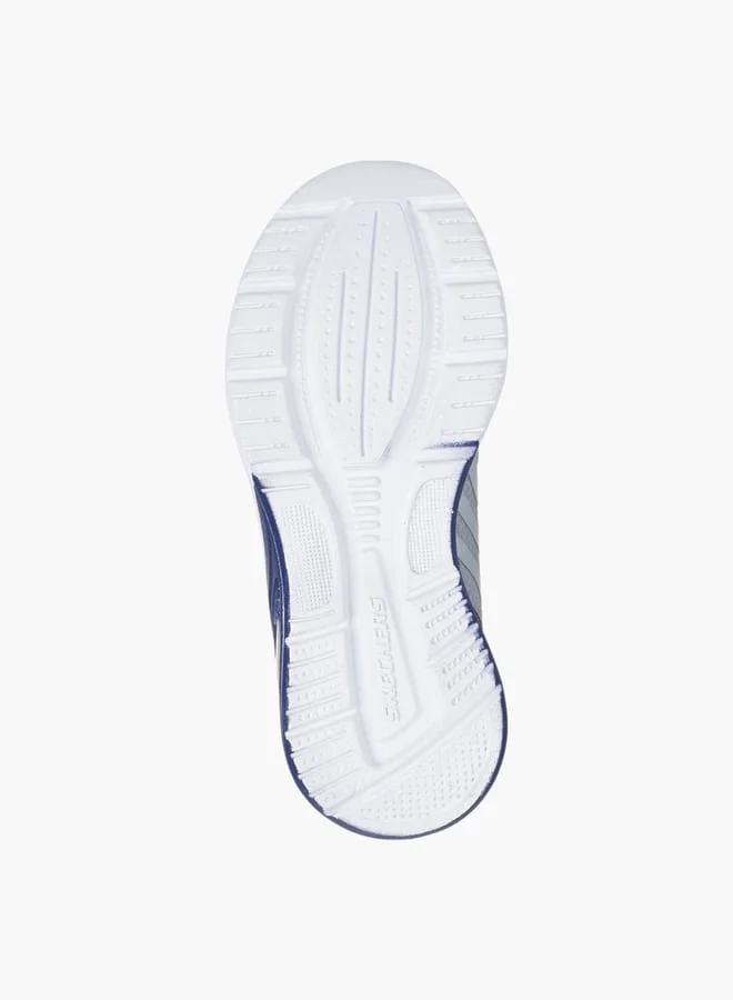 SKECHERS Boys' Printed Sneakers With Hook And Loop Closure - Microspec Max Advance