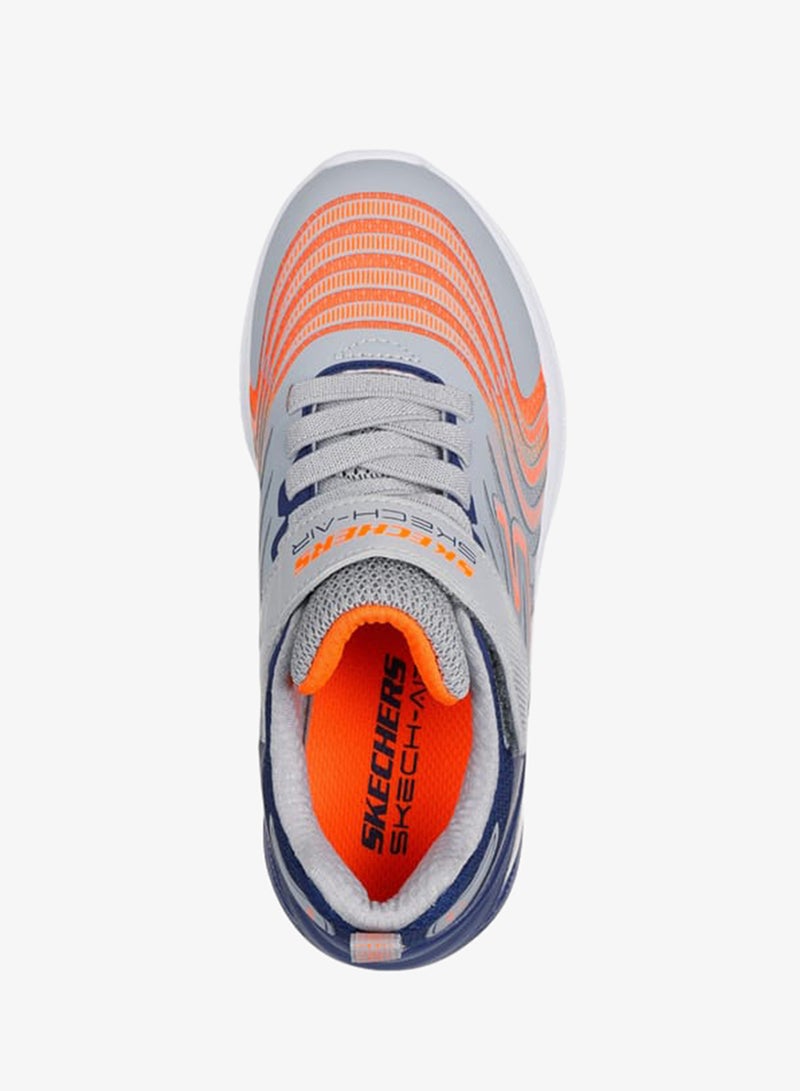 SKECHERS Boys' Printed Sneakers With Hook And Loop Closure - Microspec Max Advance - Image 3
