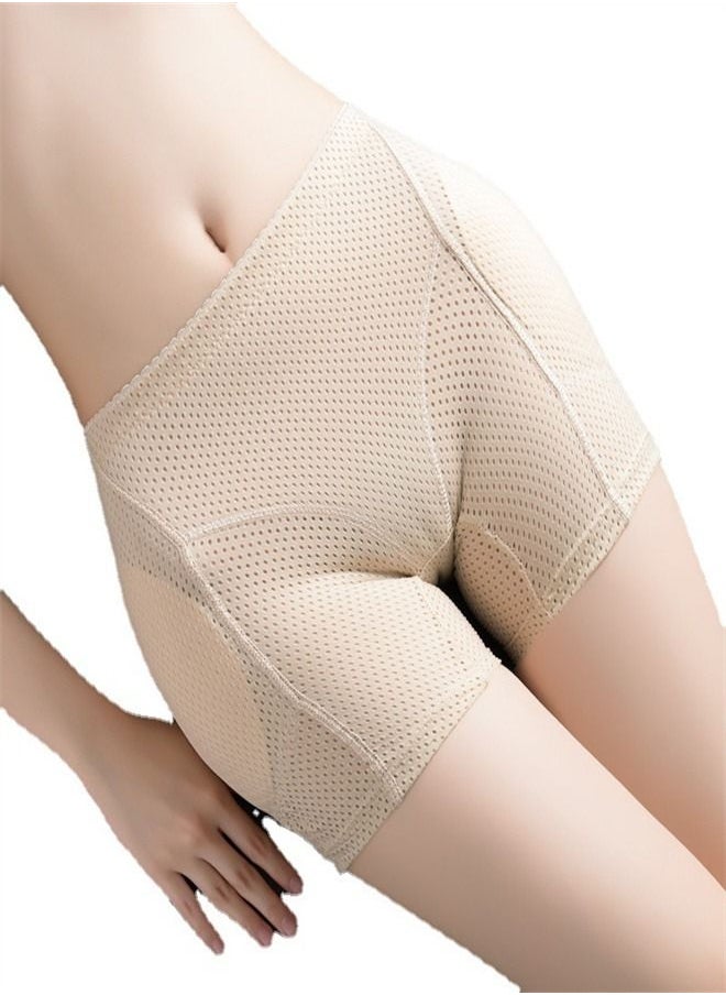 Loquat - Flat Angle Sponge Pad Leggings Beige - Image 1