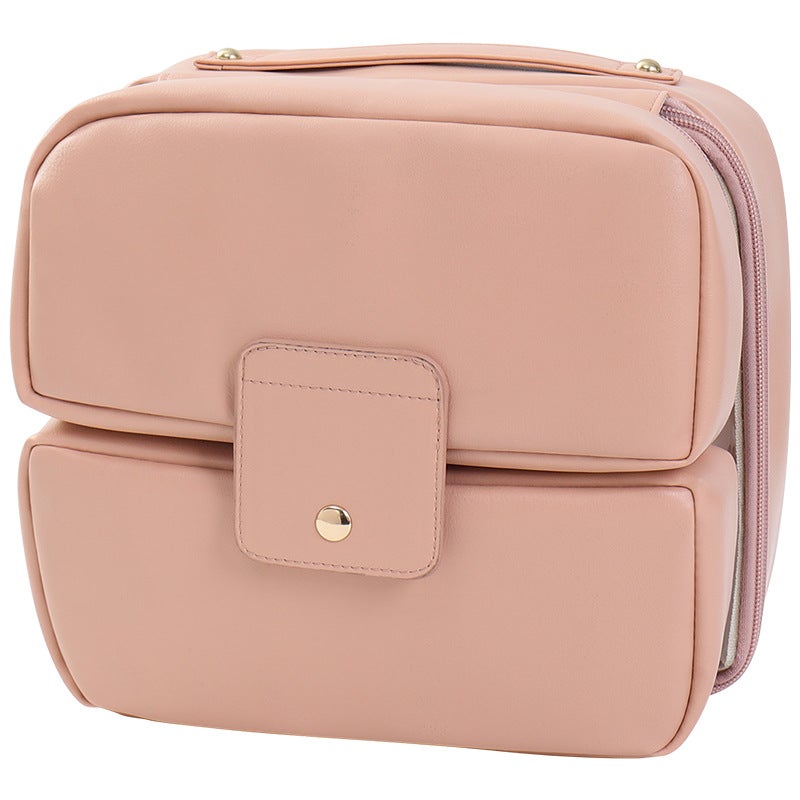Portable Waterproof Cosmetic Bag for Women, Foldable and Multi-Compartment - Image 5