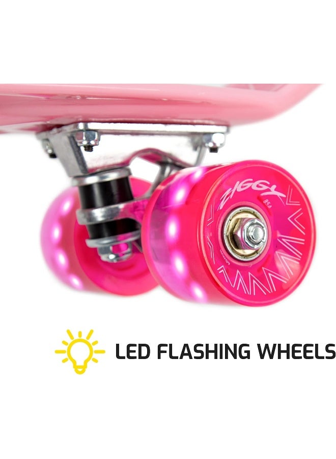 Ziggy لوح تزلج مضيء LED Ziggy 22" للأطفال من عمر 6-12 سنة - Image 2