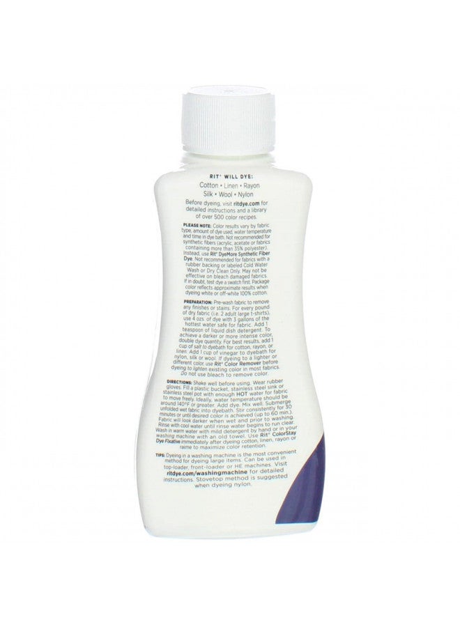 Rit Dye Rit Dye Liquid Dye, 8 fl oz, Navy Blue, 3-Pack - Image 4