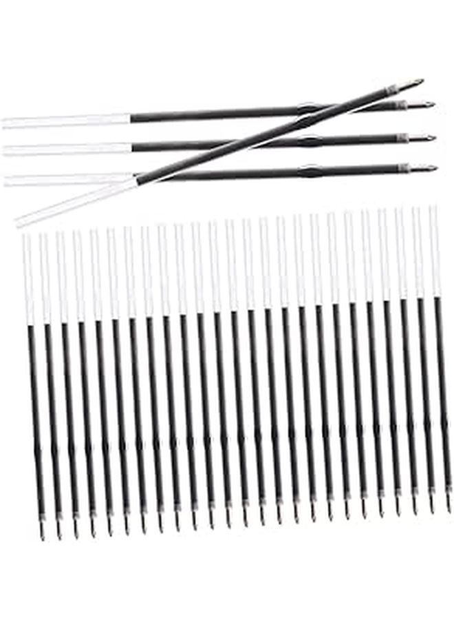 200Pcs Pen Refill Replacement 0.7mm Smooth Black and Blue Ink - Image 1