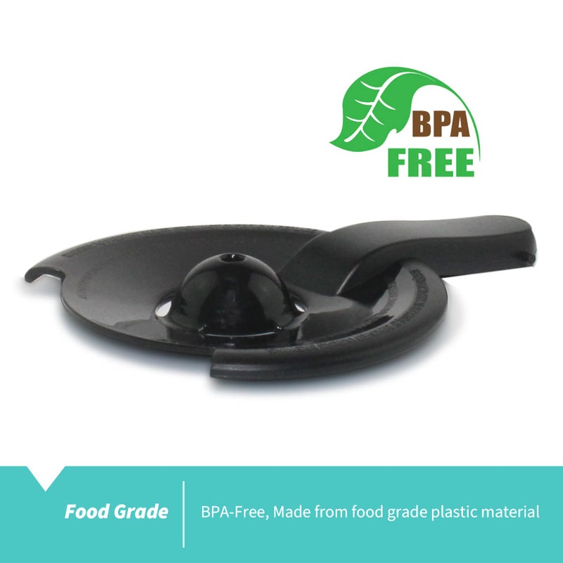 Sendextra 2-PACK Replacement Carafe Lid ONLY for Mr. Coffee 12 Cup Glass Coffee Carafe Pot, Part# 112435001000 - Image 2