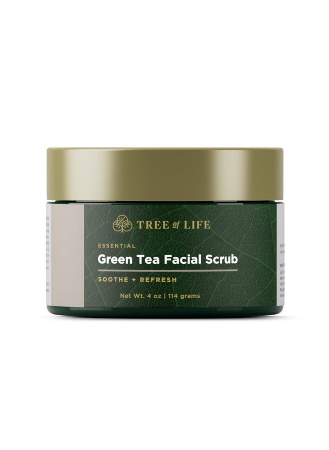 Tree of Life Beauty Tree Of Life Exfoliating Facial Scrub With Antioxidants ; Face Scrub With Green/White Tea Extract 4 Oz  - Image 2