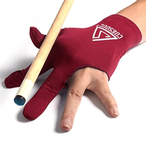 CUESOUL 10pcs/Set 3 Finger Billiards Gloves Pool Cue Gloves - Image 2