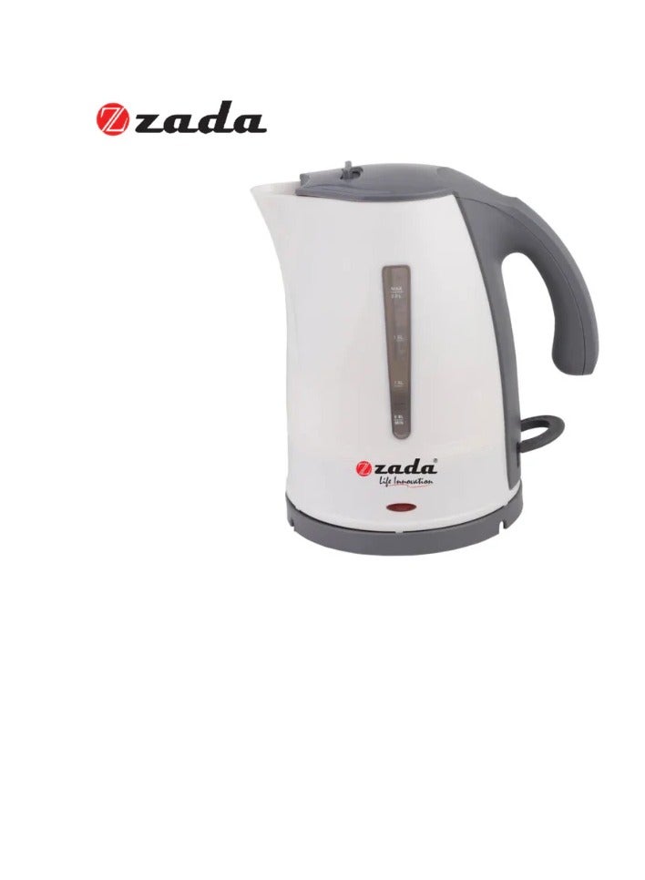 زادا غلاية كهربائية بلاستيك من زادا 2 لتر – 2200 وات ZKT-202 - Image 2