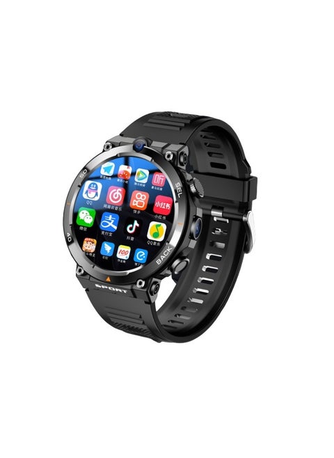 Smart Watch For Adults, Multifunction 5g Wrist Smart Watch With Netcom Card Insertion, Elegant Design Durable Fitness Watch, (Black 4g/5g-android Version NfC Access Control 128GB)