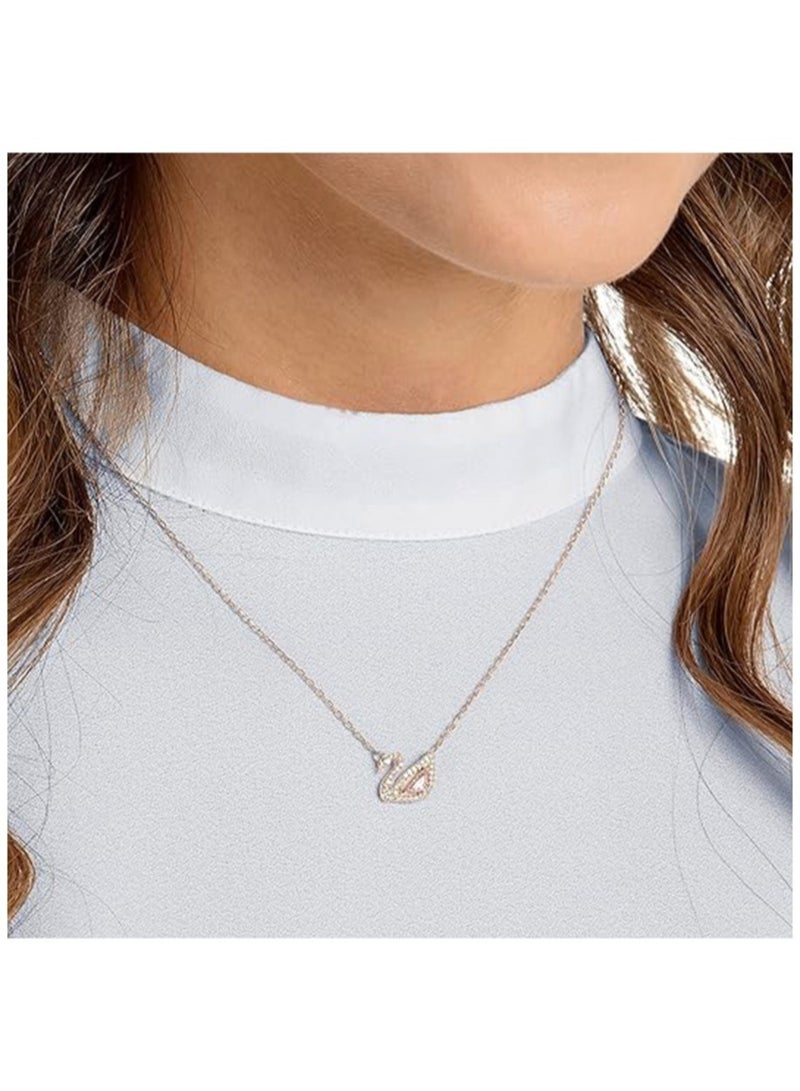 Graceful Dazzling Swan Women's Necklace  - Image 5