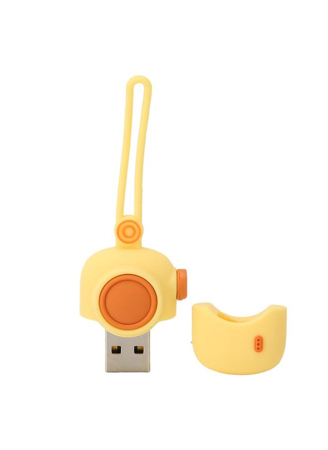 Thoraya PVC bidding cartoon camera mobile phone computer dual use yellow 128g  - Image 1