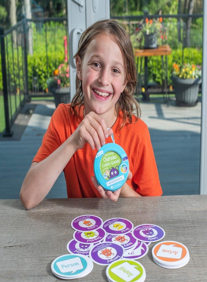 Open The Joy - Emotions Charades Card Game for Kids, Family Fun Educational Activity to Explore Feelings and Expressions - Ages 4 and Up - Image 2