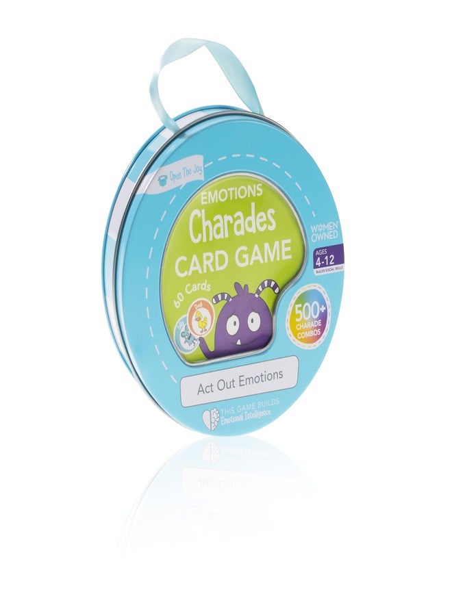 Open The Joy - Emotions Charades Card Game for Kids, Family Fun Educational Activity to Explore Feelings and Expressions - Ages 4 and Up - Image 1