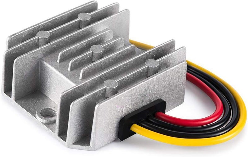 MGGi محول ومنظم جهد من نوع DC/DC لتخفيض الجهد من 12V/24V إلى 6V بقدرة 10A وطاقة 60W، مكون إمداد الطاقة، محول نوع “باك”， مقاوم للماء، يُستخدم في عربات الجولف، الرافعات، السيارات. - Image 1