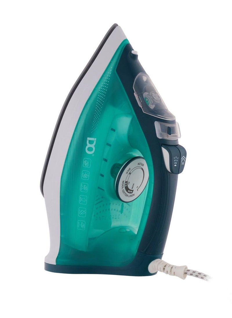 IDO - IDO Ceramic Steam Iron 2200w, Mint/Green – SI2200-MGR - Image 1