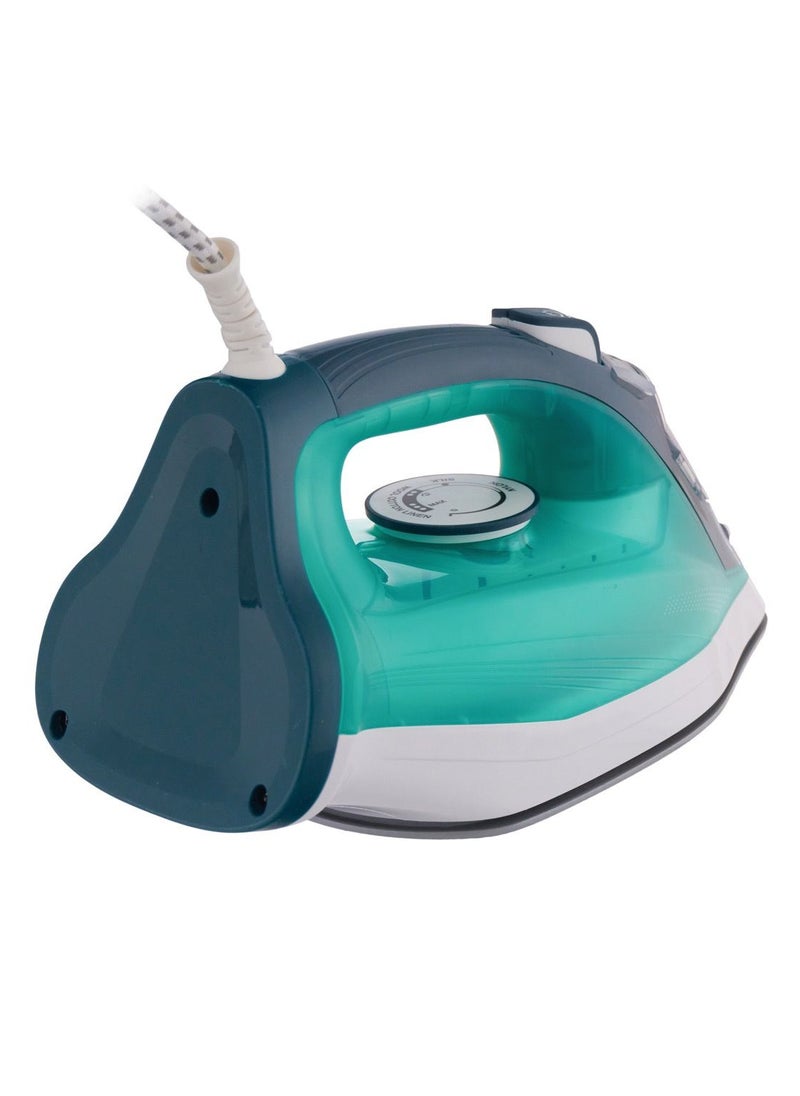 IDO - IDO Ceramic Steam Iron 2200w, Mint/Green – SI2200-MGR - Image 1