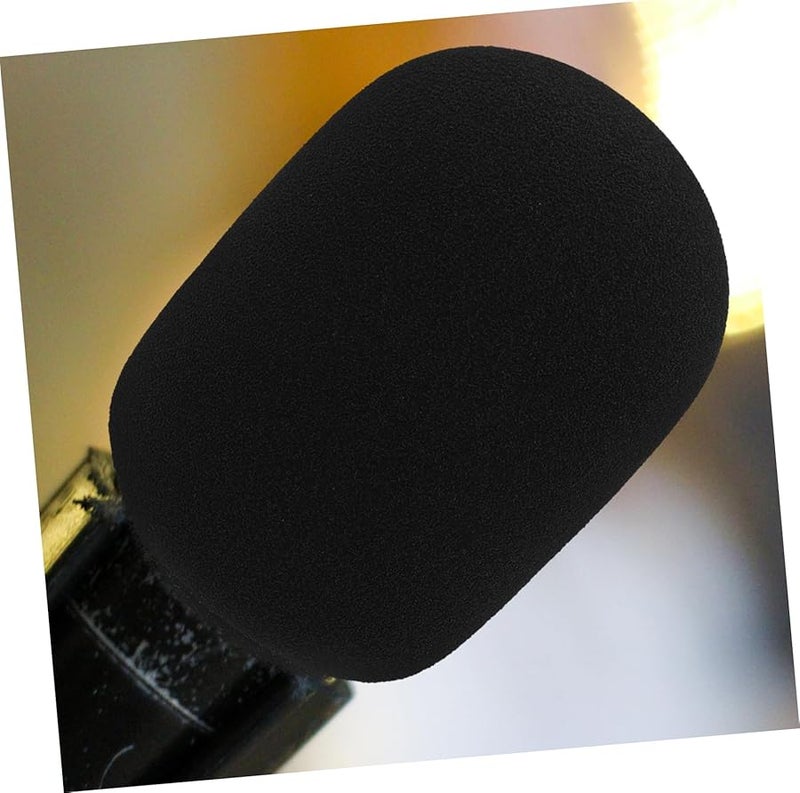 Artibetter 20 Pack Microphone Wind Muff Covers Professional Sponge Foam For Enhanced Sound Isolation Audio Recording - Image 5