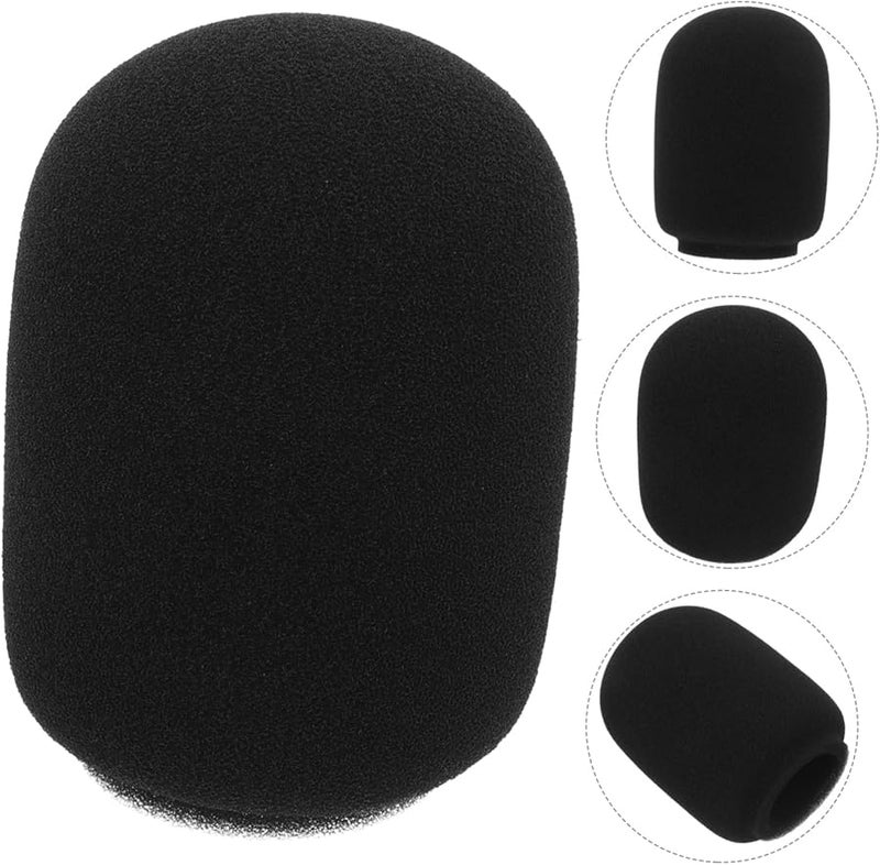 Artibetter 20 Pack Microphone Wind Muff Covers Professional Sponge Foam For Enhanced Sound Isolation Audio Recording - Image 3