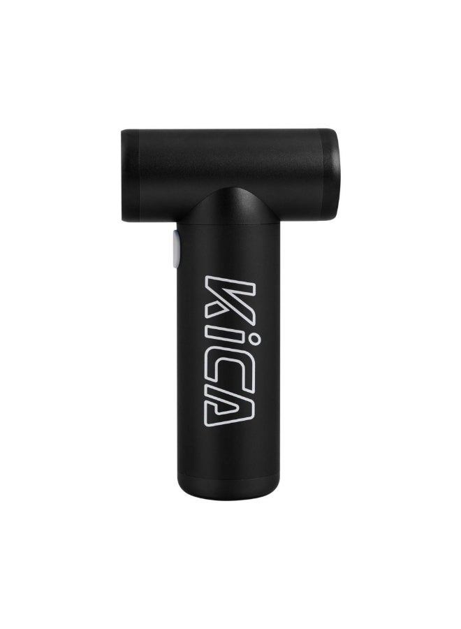 KiCA Portable Fan Black – 86000 RPM High-Speed Air Blower, 11.5m/s Airflow, Lightweight Compact Design, Manual & Power Modes, Multi-Purpose Cleaning, Drying, Inflating & Dust Removal Fan - Image 3