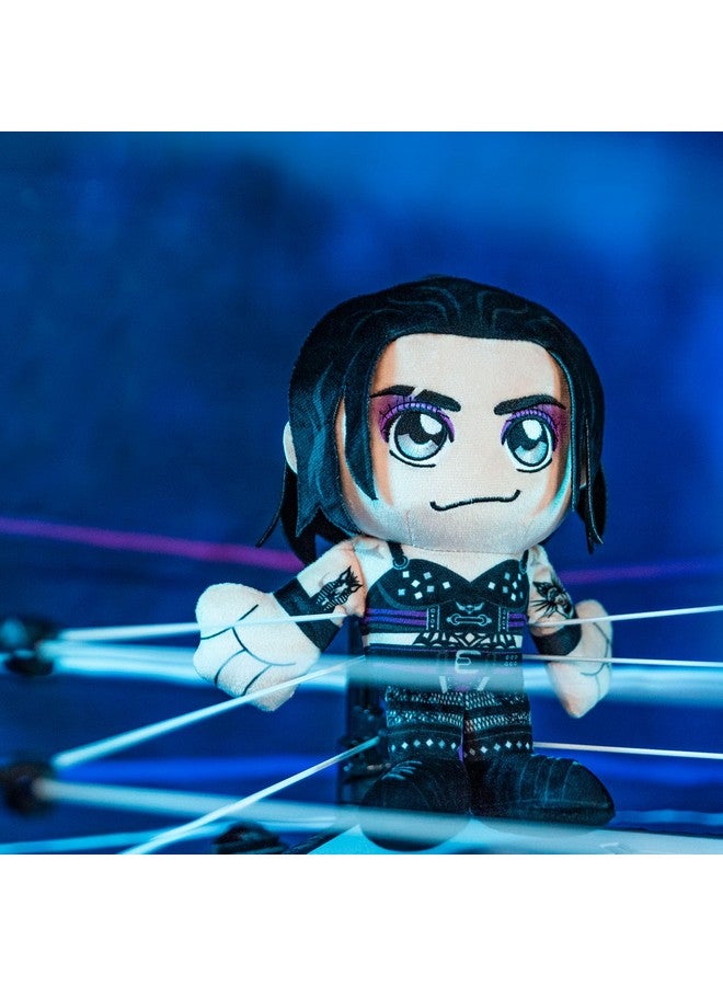 Bleacher Creatures WWE Diva Rhea Ripley 8" Kuricha Plush - Soft Chibi Inspired Toy - Image 4