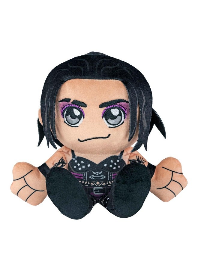 Bleacher Creatures WWE Diva Rhea Ripley 8" Kuricha Plush - Soft Chibi Inspired Toy - Image 1