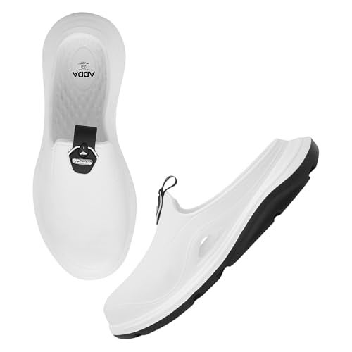 Adda Women White Clogs - Image 1