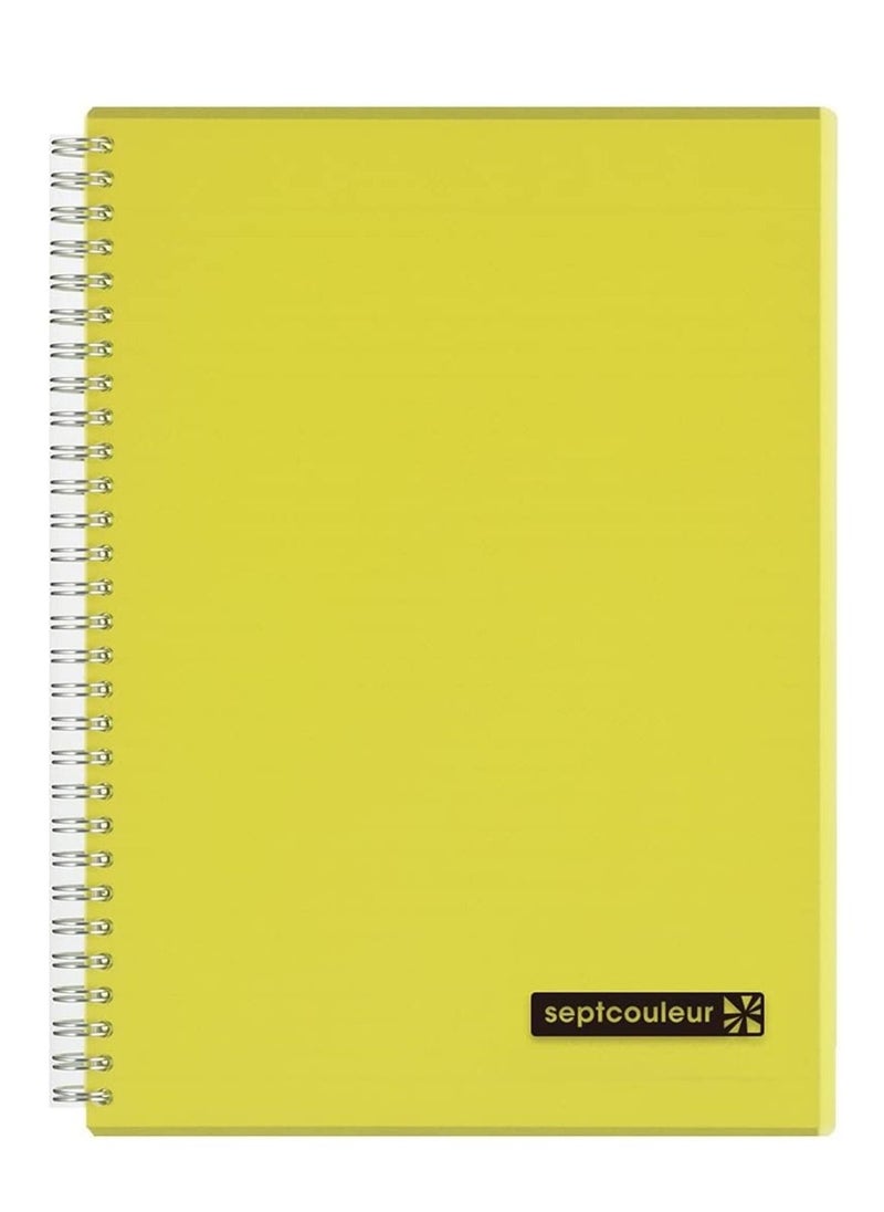 80-Sheet Septcouleur Notebook A6 Size Yellow - pzsku/ZA1E28A35BB3D95B9353CZ/45/_/1685521421/225932d0-1dcf-443b-ae8e-8c6fb5855365