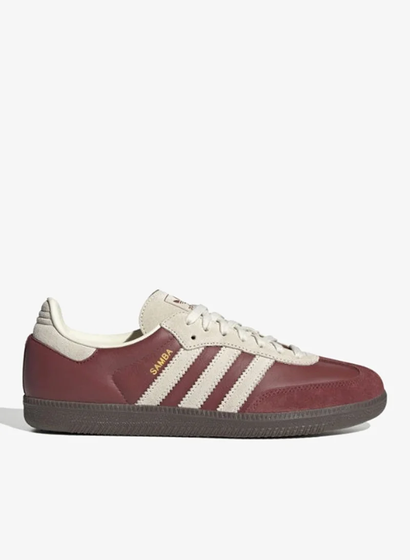 اديداس اوريجينالز سامبا أو جي ريد أوريجينالز أحذية رجالي