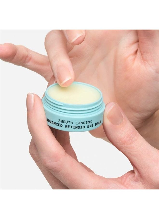 Versed - Smooth Landing Advanced Retinoid Eye Balm - Anti-Aging Eye Cream with Granactive Retinoid for Crow's Feet and Under Eye Dark Circles - Nightly Vegan Eye Moisturizer with Vitamin E (0.42 oz) - Image 1