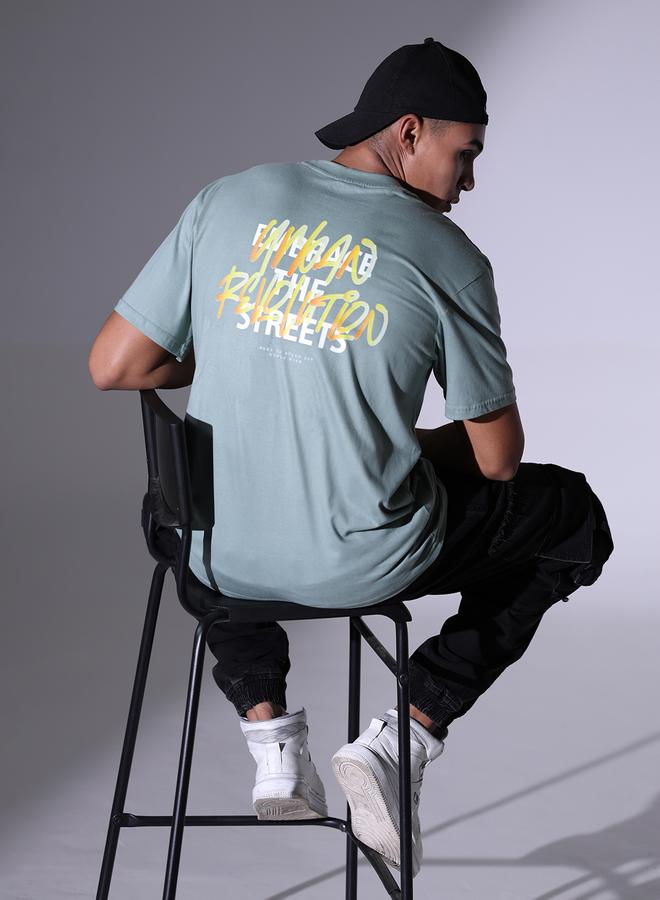 هوبرهولمي تيشيرت قطن رجالي بقصة عادية، لون عصري وقماش خفيف - Image 2