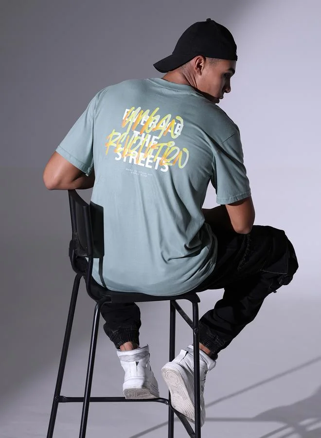 هوبرهولمي تيشيرت قطن رجالي بقصة عادية، لون عصري وقماش خفيف