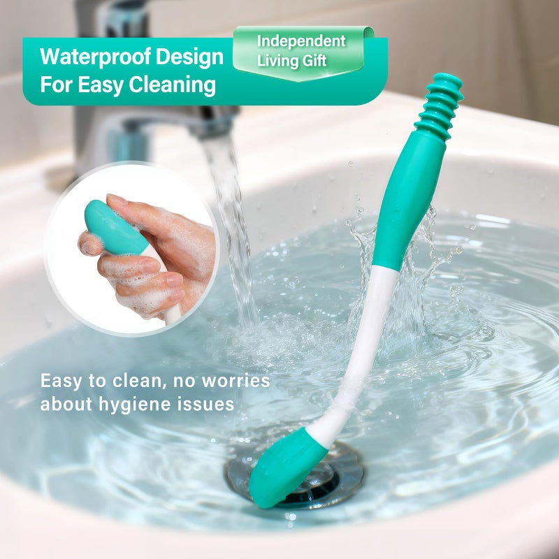 Fanwer Toilet Aids for Wiping,Long Reach Comfort Bottom Buddy Extends Your Reach Over 15",Butt Wiper for Disabled,Elderly - Image 5