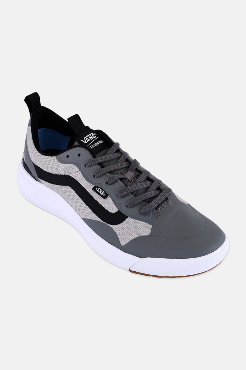 VANS Men Ultrarange Exo Lace Up Skateboarding Shoes, Grey - Image 1