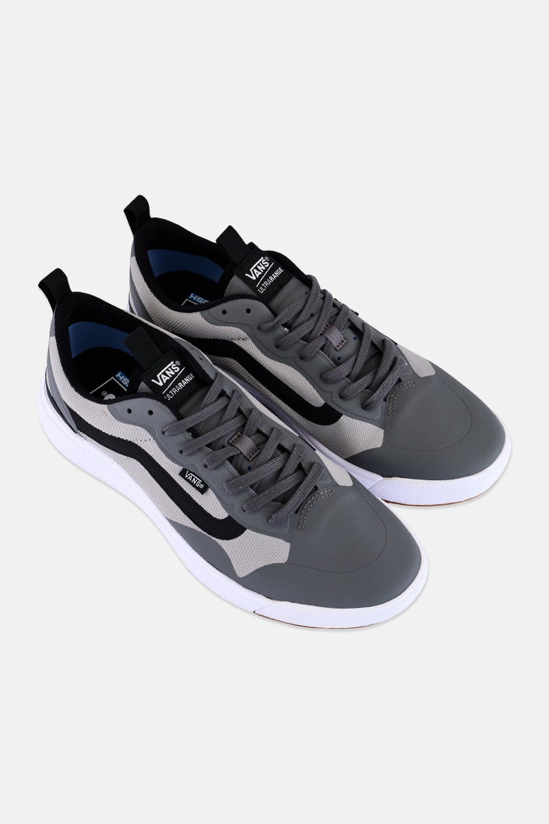 VANS Men Ultrarange Exo Lace Up Skateboarding Shoes, Grey - Image 4