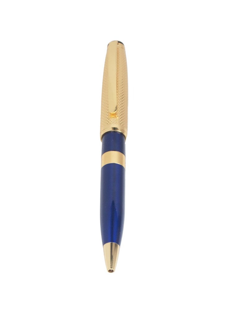 RS RS brand men's pen with a modern and simple design, blue and gold  - Image 4