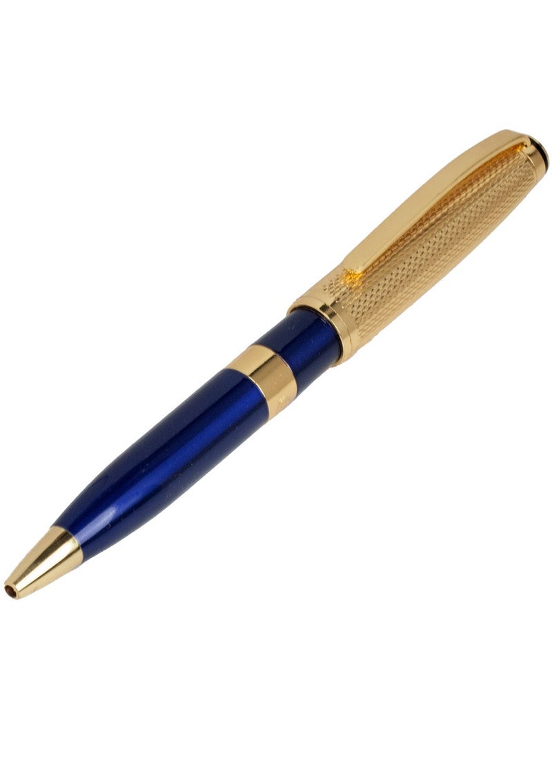 RS RS brand men's pen with a modern and simple design, blue and gold  - Image 5