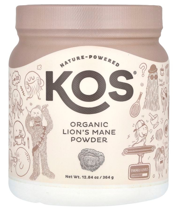 KOS Organic Lion's Mane Powder 12.84 oz (364 g)