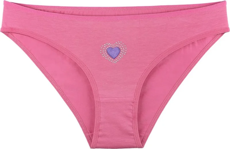 Sensu Women's Cotton Stone Printed 5-Piece Slip Panties Set - KTS3037