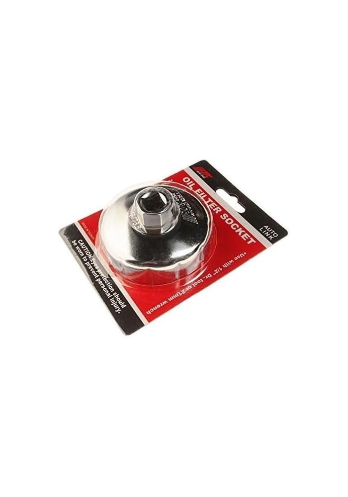 JTC Oil Filter Socket, 15-Point, 79mm - Professional Workshop Grade Tool