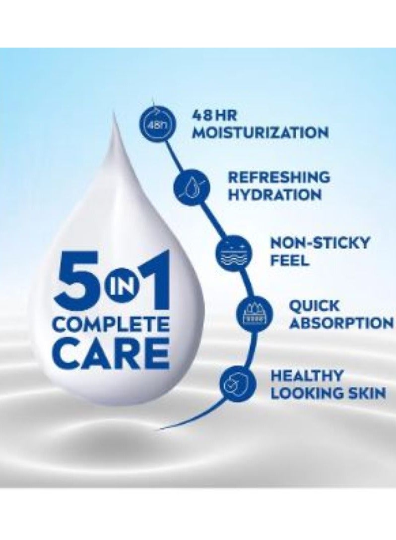 Nivea Body Lotion Moisturizer for Normal to Dry Skin, 48h Moisture Care, Soothing Aloe Vera Hydration, 400ml - Image 3