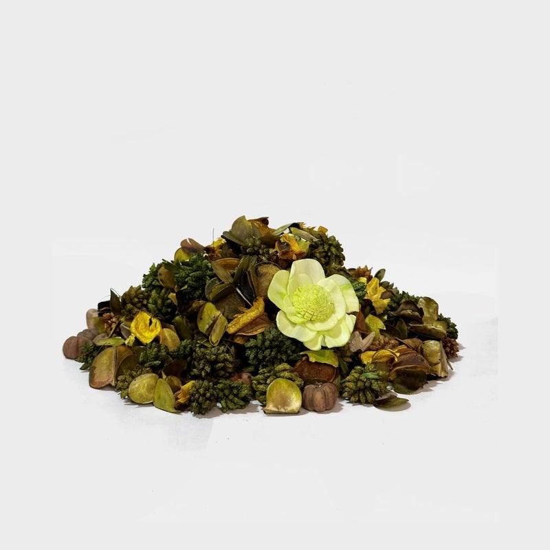 EKAM EKAM 140g Scented Potpourri Pouch Dried Leaves and Flowers for Natural Dcor Mood Enhancement Multicolour Orange Blossom Lemongrass Fragrance  - Image 2