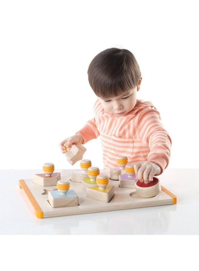 Guidecraft Shape Sorter Educational And Learning Toys For Kids Puzzle Board - Image 5