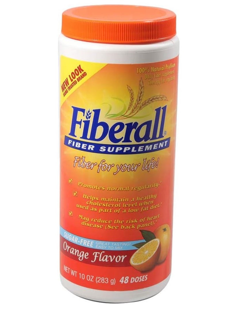 Fiber Supplement Orange Flavour Powder 283 G