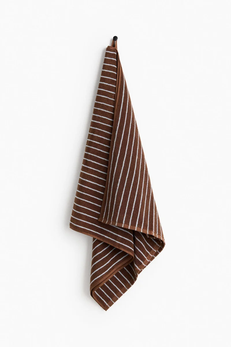 H&M Striped bath towel