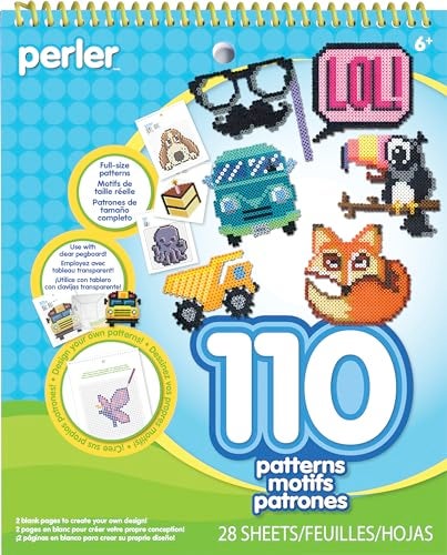 Perler Beads Pattern Pad and Idea Book 28 pgs - Image 1