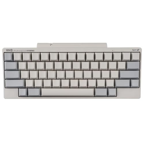 HHKB - لوحة مفاتيح هاكينغ السعيدة المحترفة هايبرد نوع-S (لاسلكية، بلوتوث، سلكية، USB، صامتة، ماك، ويندوز، بيضاء، فارغة) مع ضمان استبدال متقدم لمدة 2 سنة - Image 1